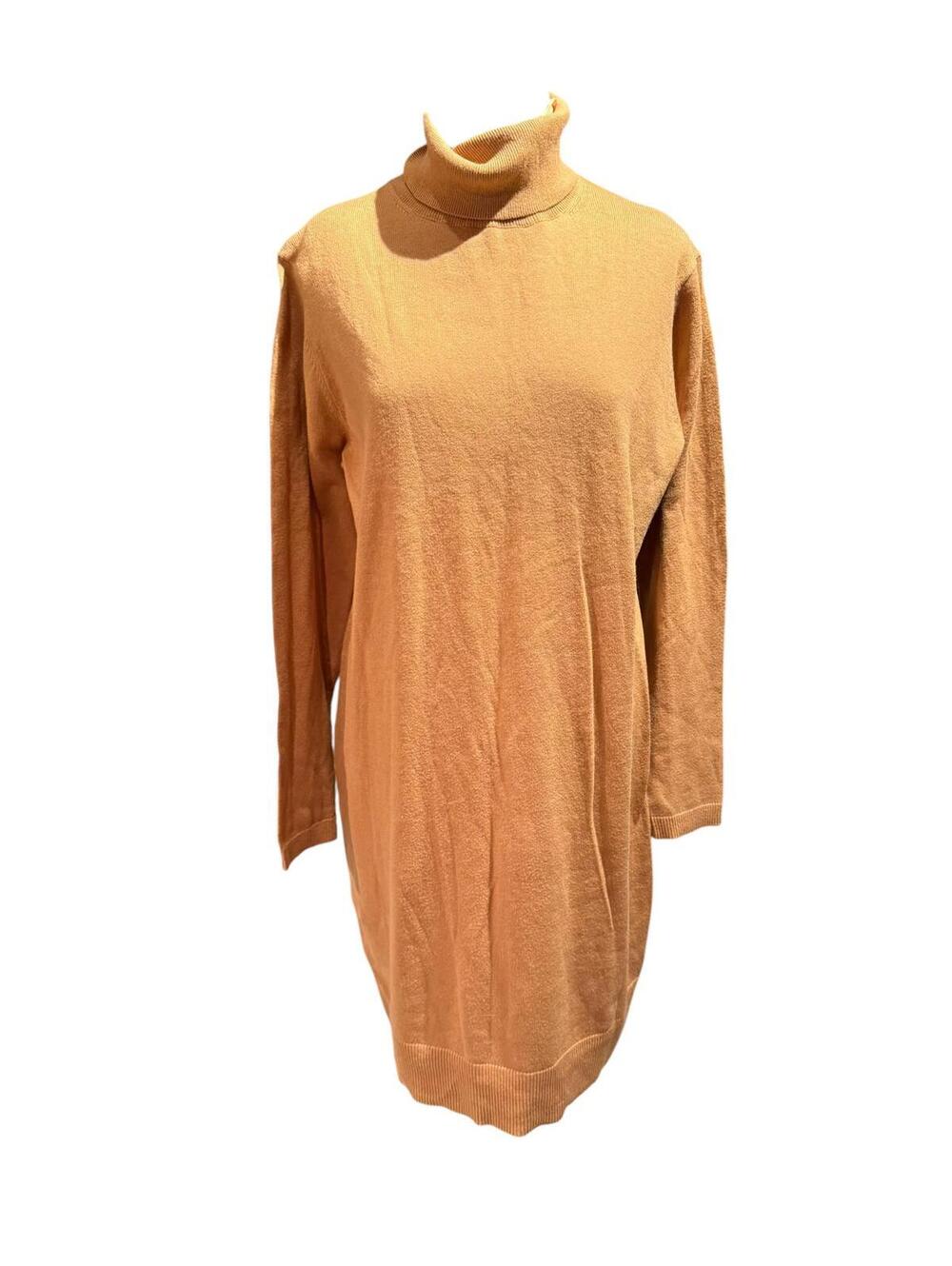 Joe Fresh Camel Color Turtleneck Sweater Dress